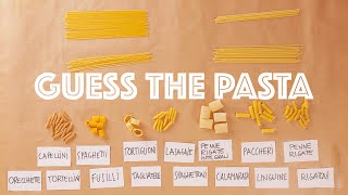 Guess the Pasta Challenge