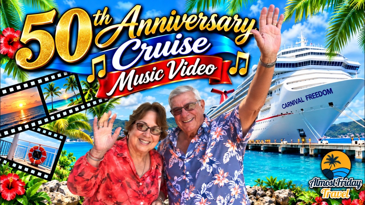 Raquel & Santiago's 50th Anniversary Cruise Video from 2013 aboard the Carnival Freedom