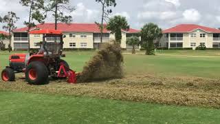 Fairway Verticutting
