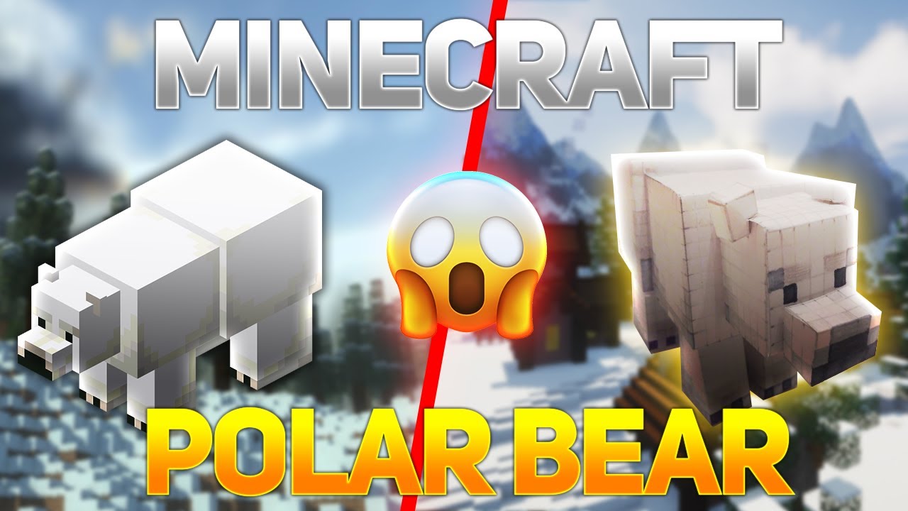 Jak Oswoic Niedzwiedzia Polarnego W Minecrafcie Jak Zrobić... Niedźwiedzia Polarnego z Minecraft - YouTube