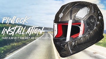 ILM Anti Fog Visor for Motorcycle Helmets (Pinlock 30) | ilmracing