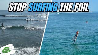 Three Surfing Habits You Must Break To Improve Surf Foiling