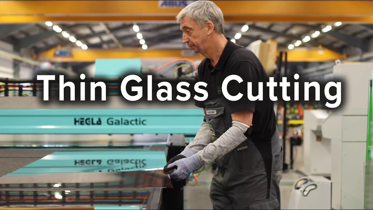 Thin Glass Cutting for Triple IGU with the HEGLA Galactic TG