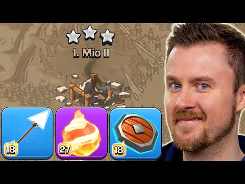 CLAN KRIEG aber mit ALLEN SCHADEN AUSRÜSTUNGEN (Clash of Clans)