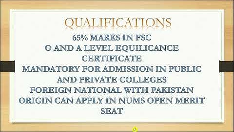 NUMS MDCAT AND APTITUDE TEST 2020 UPDATE AND REGISTRATION