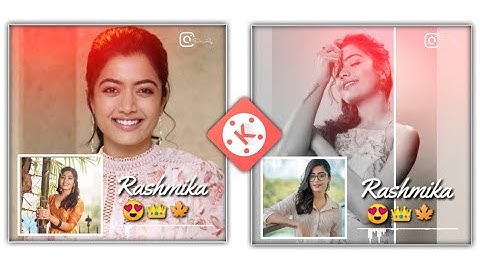 👑Rashmika Mandanna Whatsapp Status Editing in Kinemaster😍||Kinemaster Video Editing 2020| #Trending