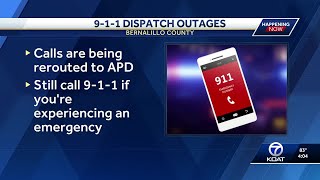 Power outage disrupts 911 services in Bernalillo County