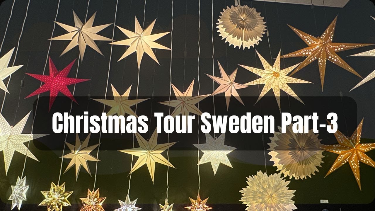 Christmas Garden Center Tour in Sweden | Vellingeblomman Part 3 + Magical Winter Decorations