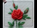 Вышивка рококо: вышиваем розу