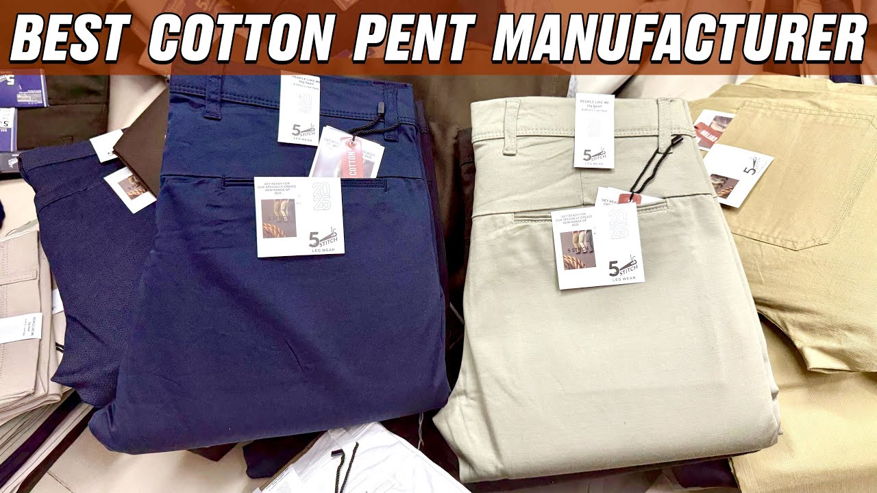 Cotton Pant Manufacturer & Wholesaler / Assorted Cotton Pant / RP Clothing