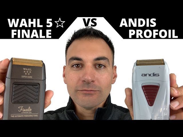 Beard Shaving – Andis ProFoil Foil Shaver vs Wahl Finale Five Star