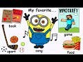 My Favorite Things Song | What&#39;s Your Favourite...? Kids Song