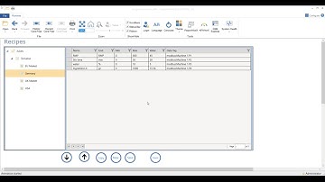 Iconics GraphWorx Recipes 3 Creating Updating and Deleting Recipes