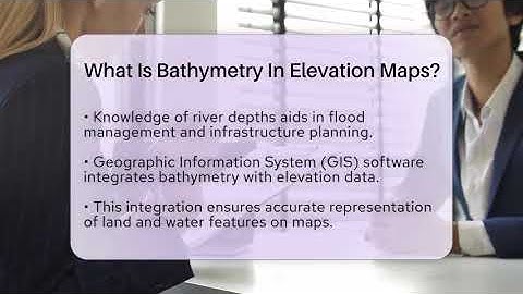 What Is Bathymetry In Elevation Maps? - CountyOffice.org