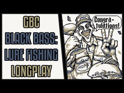 Black Bass: Lure Fishing (Rank 1) - GBC Longplay/Walkthrough #67 [1080p60]