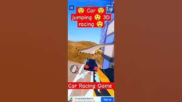 3d Car Jump Racing Game 🎮🚨🚗 #shorts #short #shortvideo #shortgame #shortcarr #coolvideo #myvideo