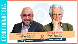 En Vivo: Dussel habla de cómo el Covid-19 hackea la modernidad y su próximo libro sobre estética