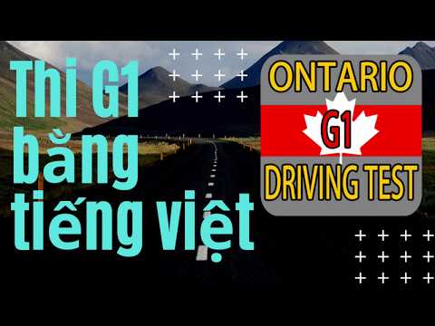 Vídeo: Com puc superar la meva prova g1 a Ontario?