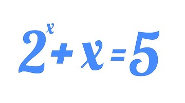 Lambert W Function | Find the value of " x " | Olympiad Math 