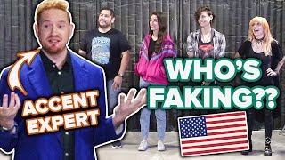 Dialect Coach Guesses Who Is Faking An American Accent