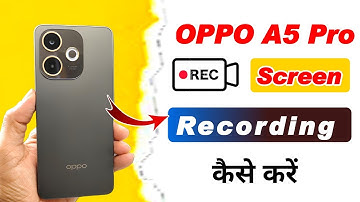 oppo a5 pro me screen recording kaise kare !! Oppo a5 pro screen recording settings !! Oppo a5 pro
