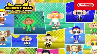 Super Monkey Ball Banana Rumble - Characters and Customization - Nintendo Switch