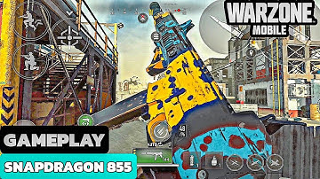 Warzone Mobile New Map Rust Max Graphics Snapdragon 855 Gameplay (no commentary)