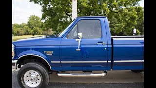1997 Ford F350 7.3 Driving