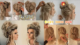 5 Elegant Bridal Updo Tutorials | Easy & Quick Wedding Hairstyles