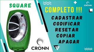 CRONN SQUARE COPIADOR 433 REMOTO COMPLETO