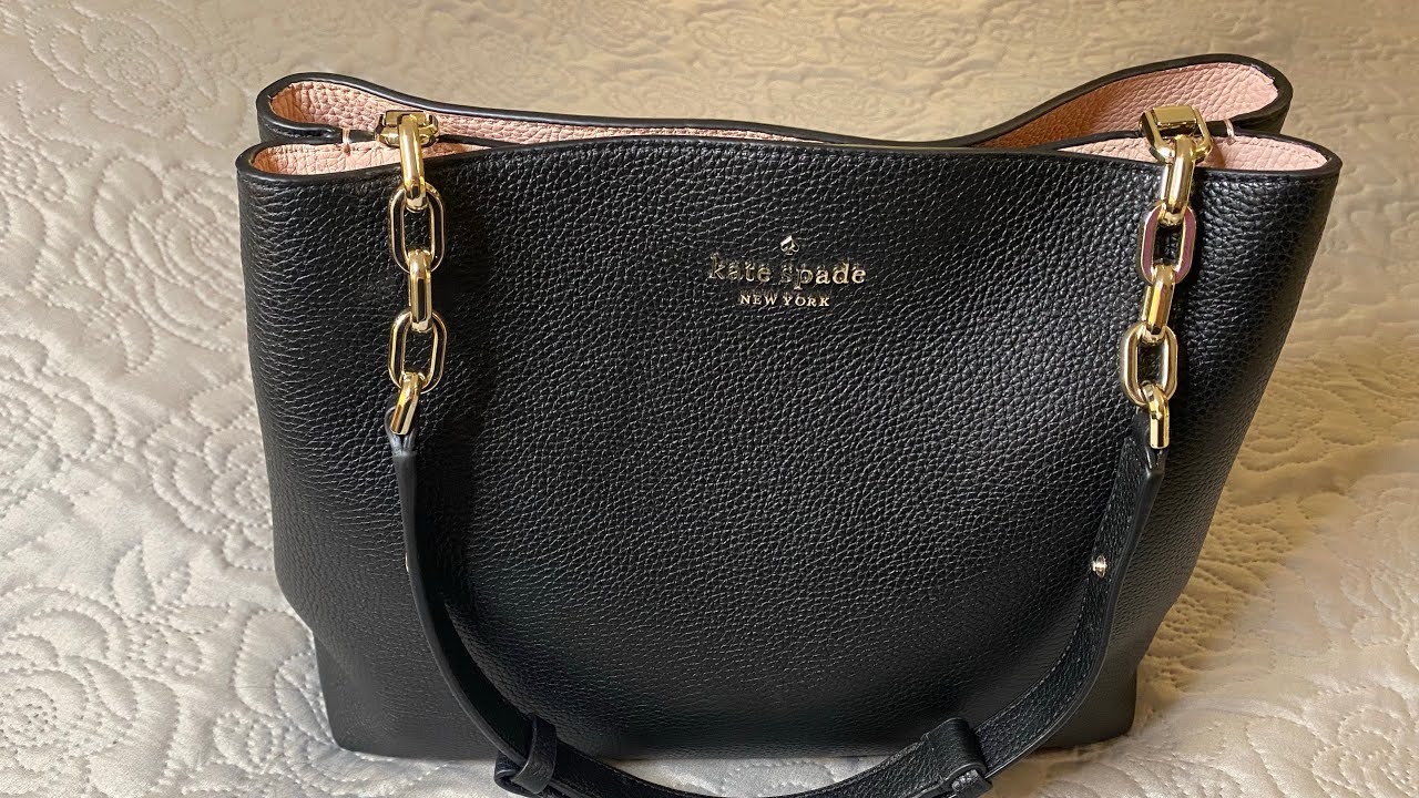 What's in my Kate Spade Aubrey ?? - YouTube