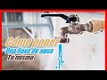 DIY como instalar una llave de agua | Tutorial | LATINA EN MÉXICO