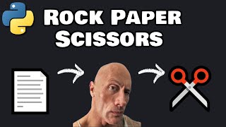 ROCK PAPER SCISSORS game in Python 🗿