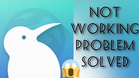 How to Solve "Kiwi browser " App Not Working Problem |SR27SOLUTIONS