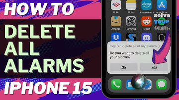 How to Delete All Alarms on iPhone 15