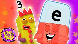 The Funniest Blocks! 😄 | Try not to Laugh | Learn to Read and Count for Kids | Little Zoo
