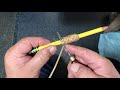 How to tie a Horn Knot from a 9 Part 4 Bight Casa Knot.