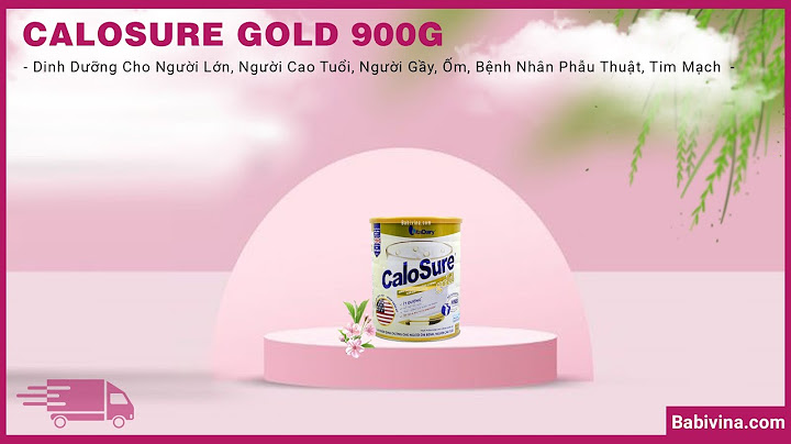 Sữa calosure gold 400g giá bao nhiêu
