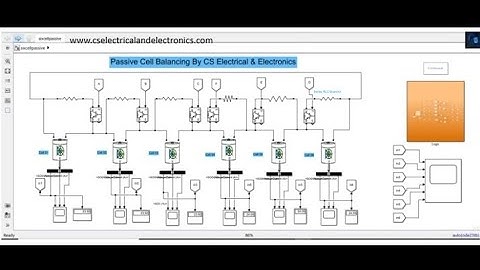 Passive Cell Balancing Using 6 Lithium-Ion Cells