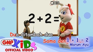 1+1=2 (Satu Ditambah Satu) - Bulan Ayu & Marum Ayu | Lagu Belajar Berhitung Anak PAUD | GNP Music