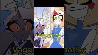Dark Red Death X Charlie And Vaggie angel Versions hazbinhotel edit
