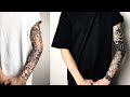 Full Sleeve Japanese Tattoo Time Lapse - 2 Session