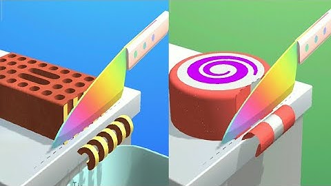 ASMR Slicing! all levels walkthrough Android iOS New Video