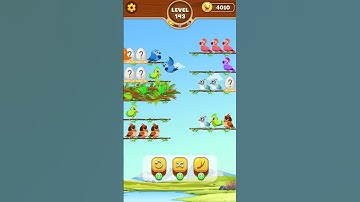 Bird Sort Game Level 143