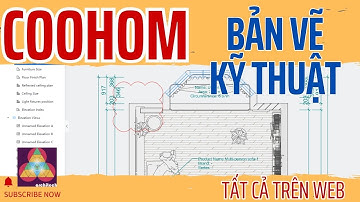 COOHOM-Cách trình bày bản vẽ kích thước và thống kê ngay trên web