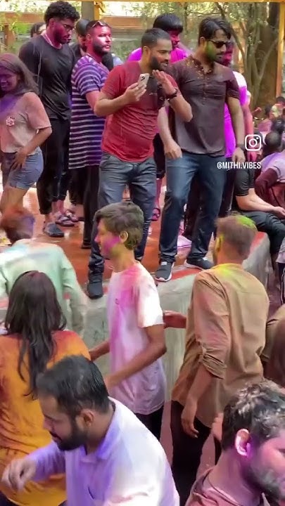 holi celebration in bangalore