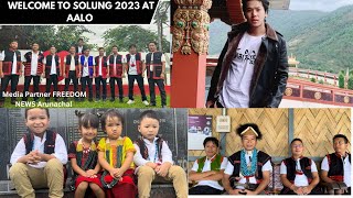 Welcome Everyone to Aalo Central SOLUNG Festival 2023||@lenzingweekly5603 ||FREEDOM NEWS Arunachal
