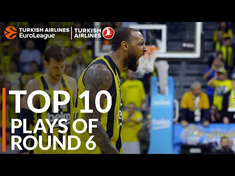 Turkish Airlines EuroLeague Regular Season Round 6 Top 10 Plays