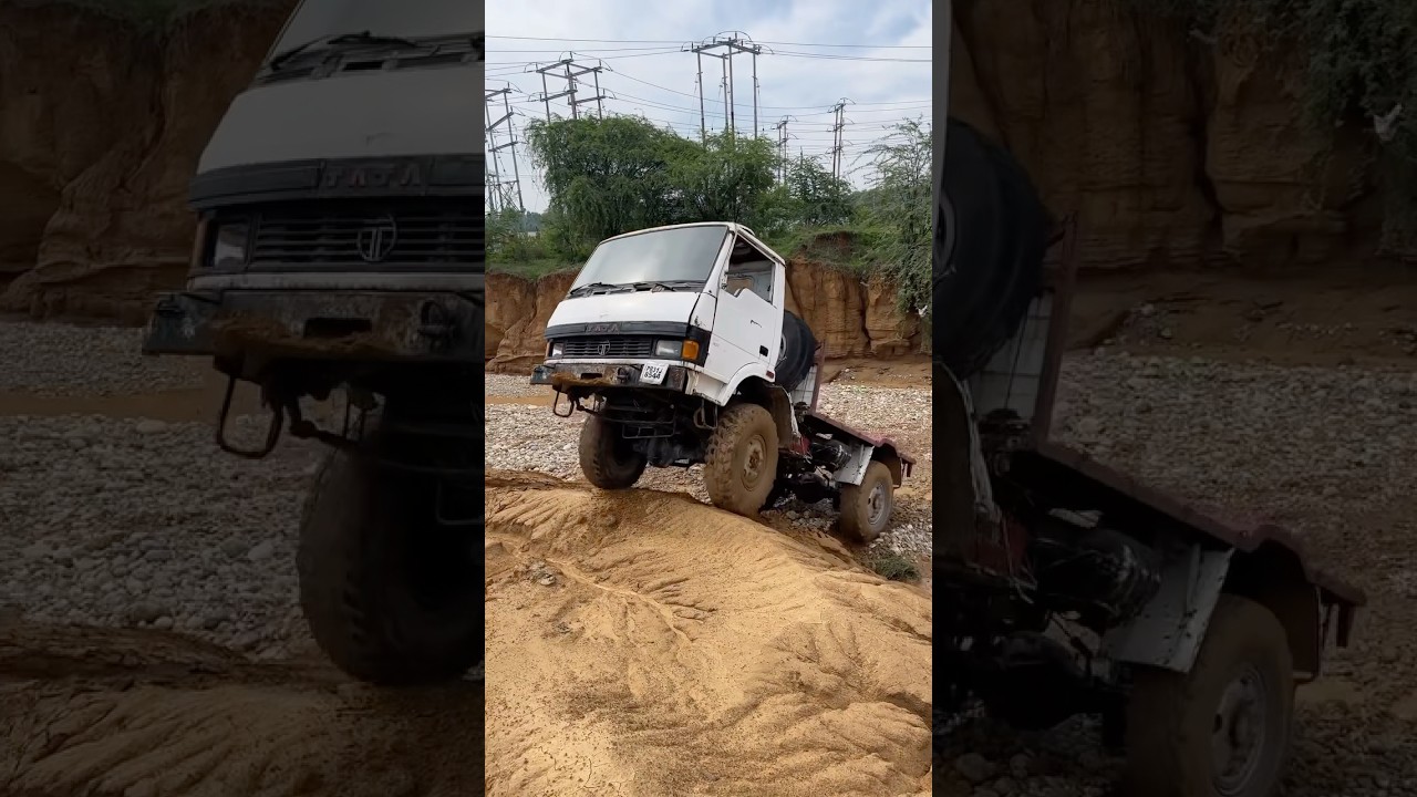 Offroad with Tata 2.5 ton 