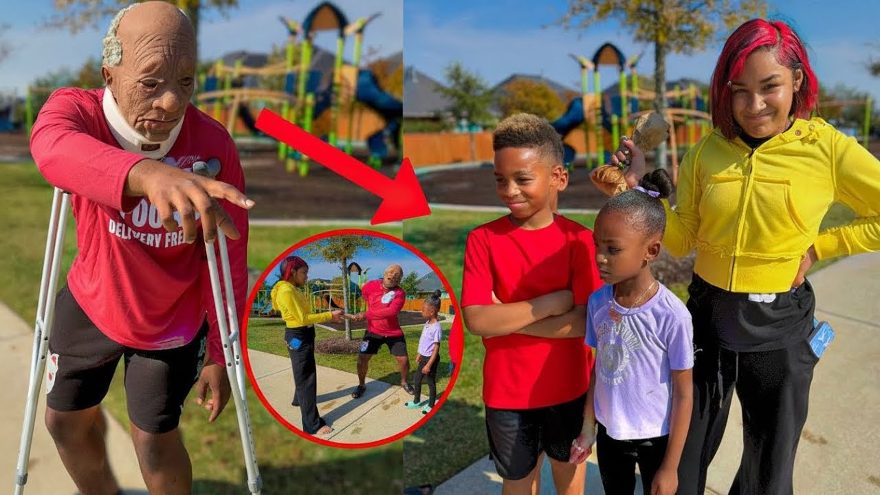 SNEAKY SIBLINGS SCAM OLD Food Delivery Man. WHAT HAPPEN NEXT IS SHOCKING.